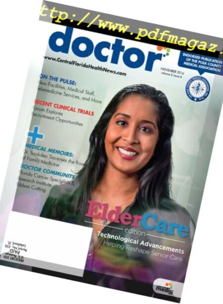 Central Florida Doctor – November 2016 Cover