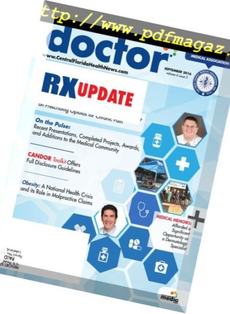Central Florida Doctor – October 2016 Cover