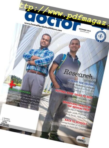 Central Florida Doctor – September 2018 Cover