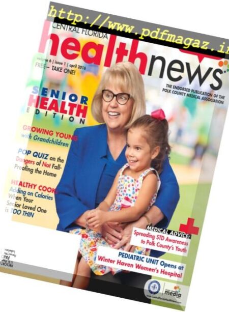 Central Florida Health News – April 2016 Cover