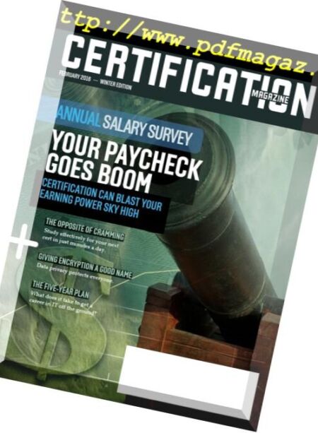 Certification – February 2016 Cover