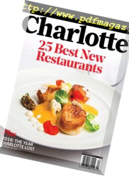 Charlotte Magazine – January 2017