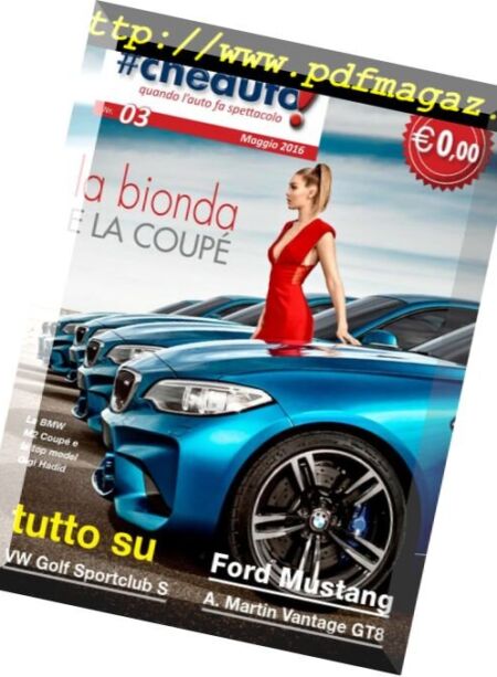 #cheauto! – giugno 2016 Cover
