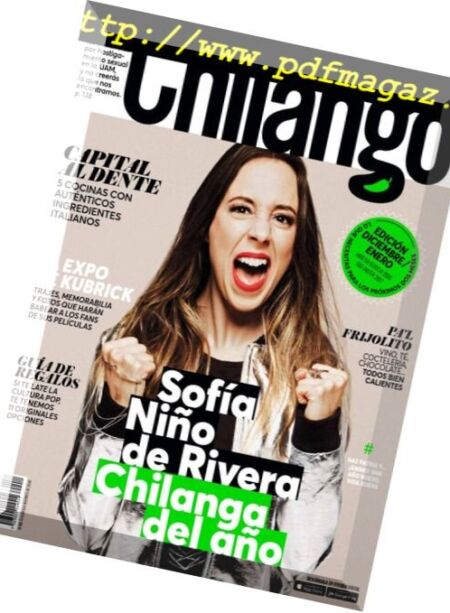 Chilango – noviembre 2016 Cover
