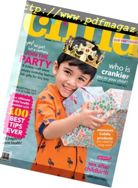 Child India – July 2016 Cover