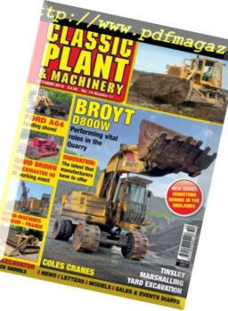 Classic Plant & Machinery – October 2016