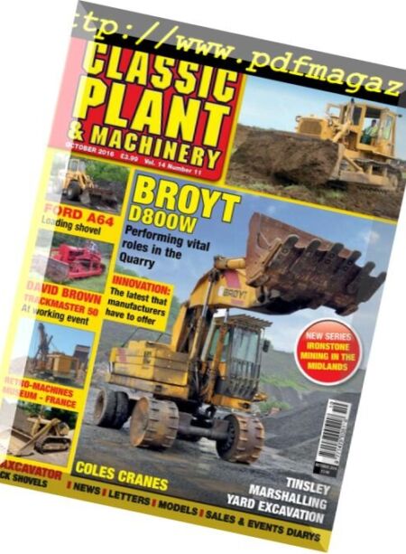 Classic Plant & Machinery – October 2016 Cover