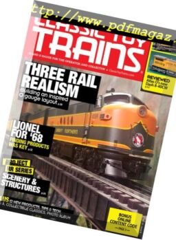 Classic Toy Trains – November 2018