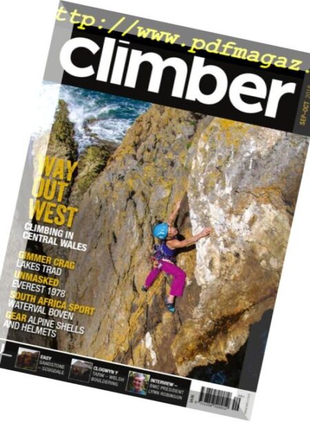 Climber – August 2018 Cover