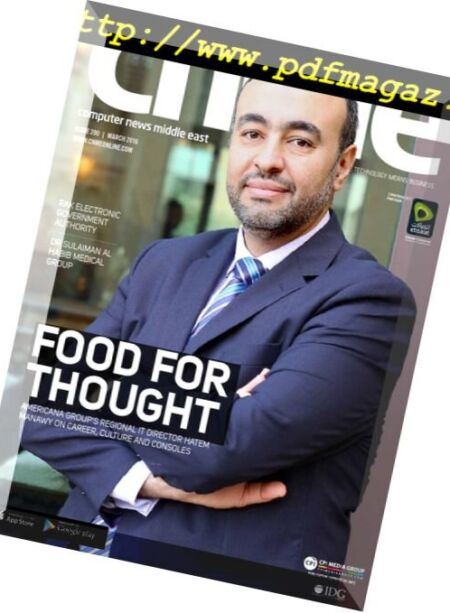 CNME – March 2016 Cover