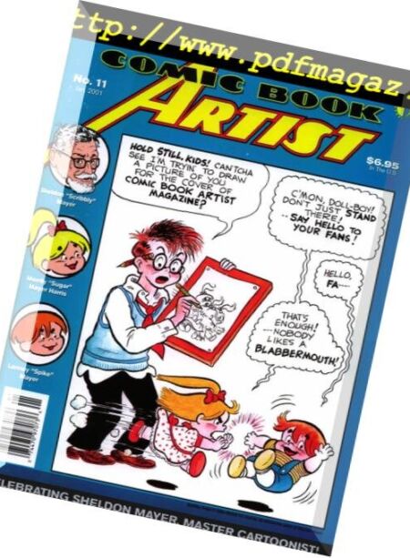 Comic Book Artist – 2001-11B Cover
