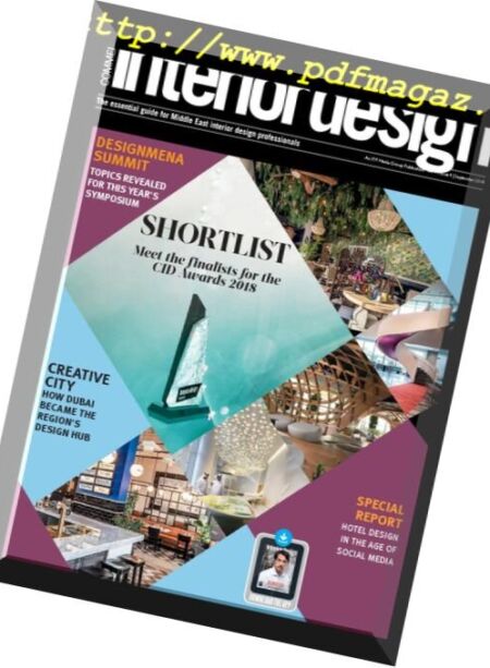 Commercial Interior Design – September 2018 Cover