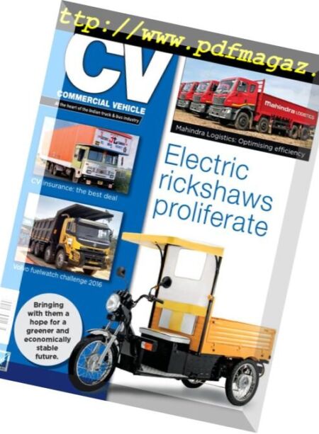 Commercial Vehicle – July 2016 Cover