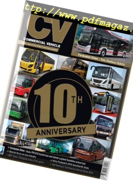 Commercial Vehicle – October 2016 Cover