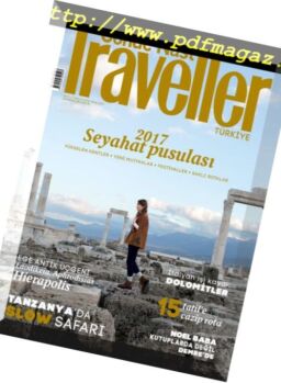 Conde Nast Traveller Turkey – Aralik 2016