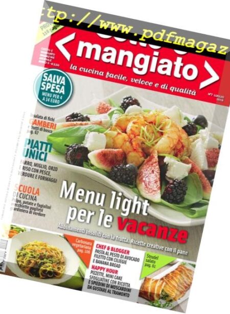 Cotto e Mangiato – Luglio 2018 Cover