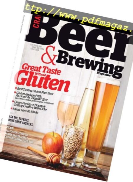 Craft Beer & Brewing – April-May 2015 Cover