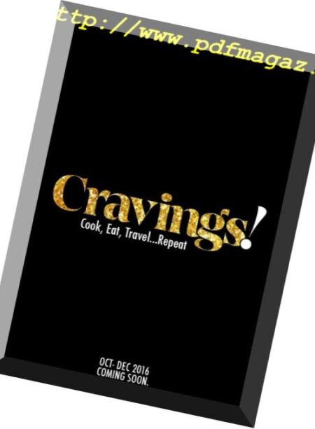Cravings! – October 2016 Cover