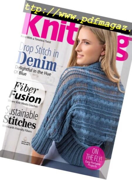 Creative Knitting – March 2017 Cover