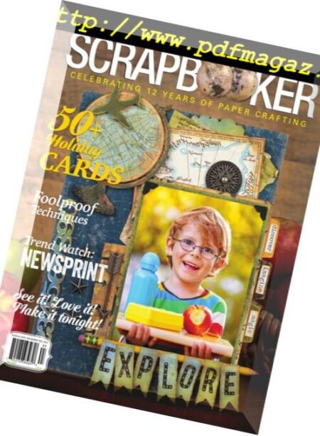 Creative Scrapbooker – August 2018 Cover