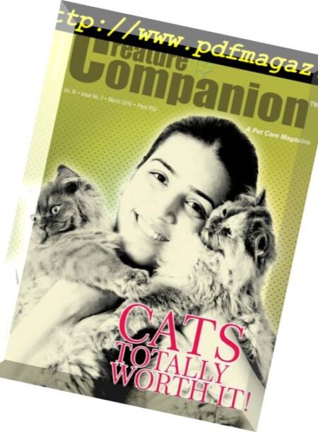 Creature Companions – March 2016 Cover