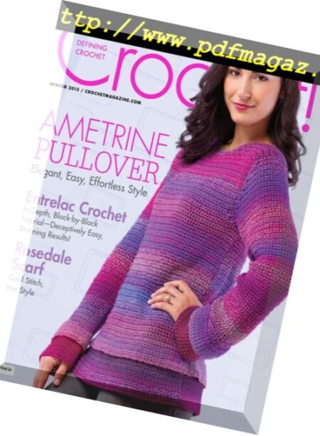 Crochet! – September 2015 Cover