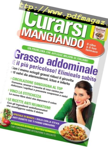 Curarsi Mangiando – Marzo 2018 Cover