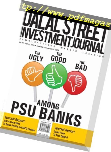 Dalal Street Investment Journal – August 20, 2018 Cover