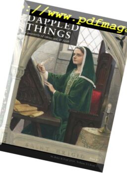 Dappled Things – September 2018