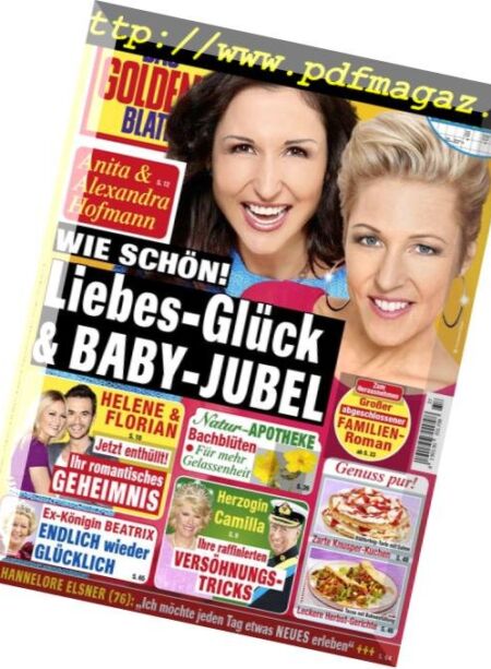 Das goldene Blatt – 10 September 2018 Cover