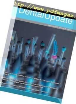 Dental Update – September 2018