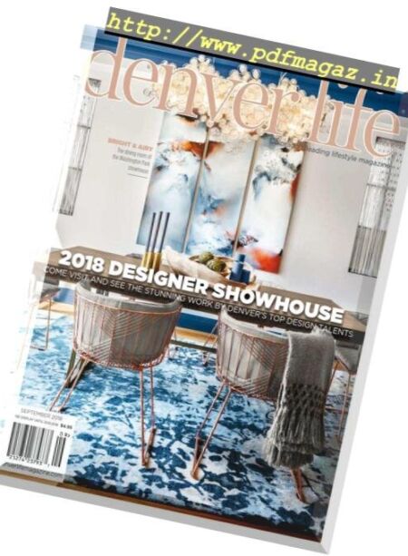 Denver Life Magazine – September 2018 Cover