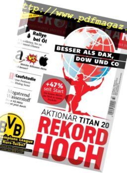 Der Aktionar – 07. September 2018