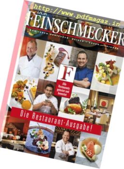 Der Feinschmecker – Oktober 2018