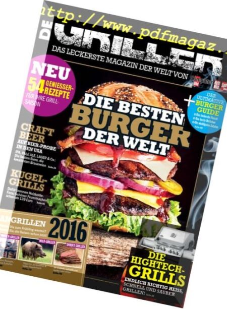 Der Griller – Februar 2016 Cover