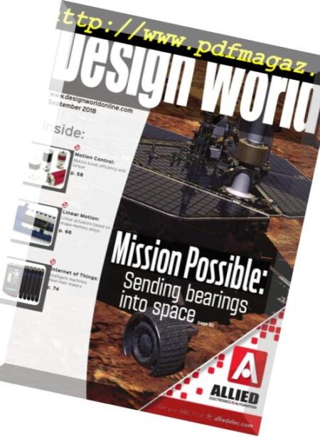 Design World – September 2018 Cover