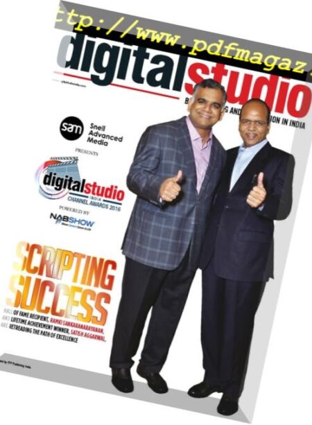 Digital Studio – November 2016 Cover