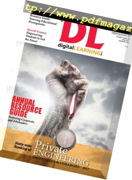 digitalLEARNING – April 2017 Cover