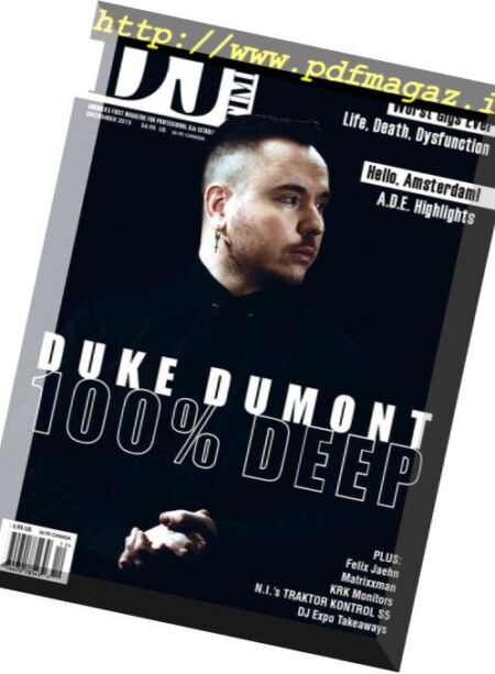 DJ Times – December 2015 Cover