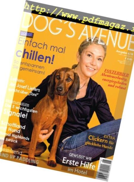 Dog’s Avenue – Nr.6, 2018 Cover