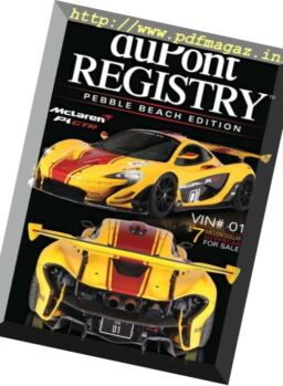 duPont Registry – September 2018