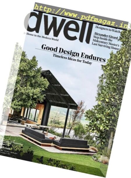 Dwell – September 2018 Cover
