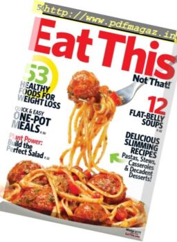 Eat This, Not That! – October 2018