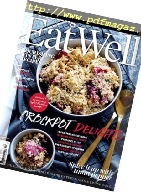 Eat Well – July 2018 Cover