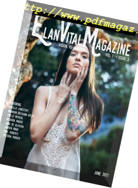 Elan Vital – June 2017 Cover