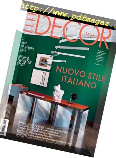 Elle Decor Italia – Settembre 2018 Cover