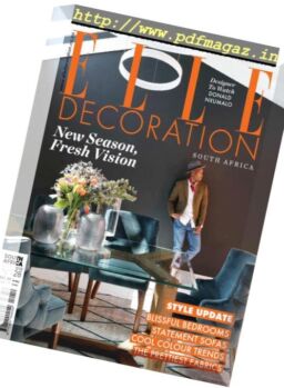 Elle Decoration South Africa – October 2018