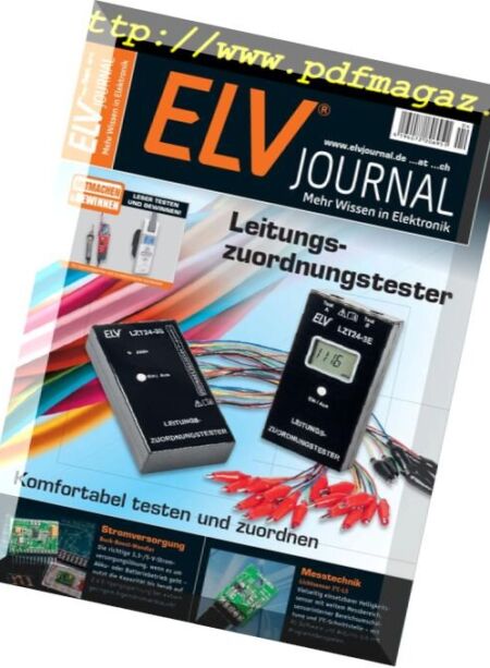 ELV Journal – August-September 2018 Cover
