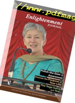 Enlightenment Journal – March 2016
