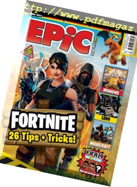 Epic Magazine – September 2018 Cover